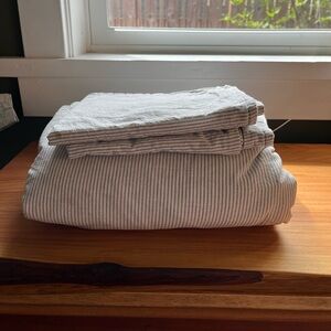 IKEA Bergpalm duvet cover and pillowcases